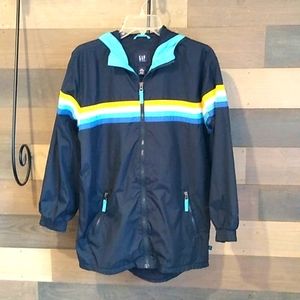 Gap Kids Boys Windbreaker Navy Blue Size XXL 14-16. NWOT